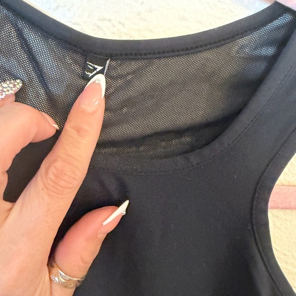 Gymshark Black Sleeveless Top - Picture 2 of 8
